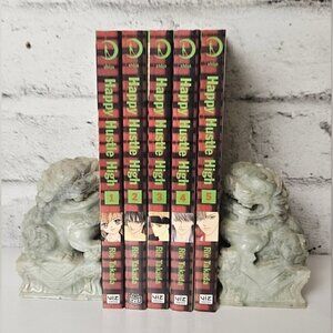 Happy Hustle High Manga Complete Set Vol 1 5 Rie Takada Viz Shojo
